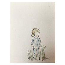 Load image into Gallery viewer, A6 Postcard Watercolour Portraits