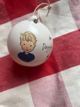 Custom Illustrated Painted Bauble