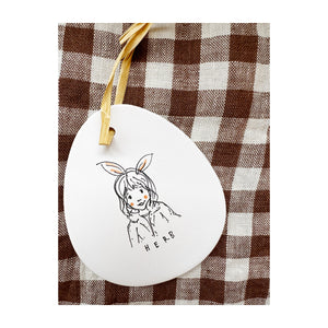 Simple Signature Ceramic Egg
