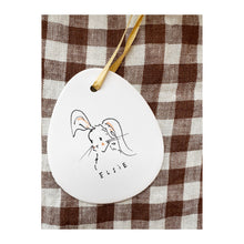 Load image into Gallery viewer, Springtime friends ceramic Egg
