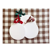 Load image into Gallery viewer, Custom Illustrated Painted FLAT Bauble
