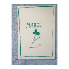 Load image into Gallery viewer, Keepsake Custom Name Watercolour
