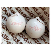 Lettered Bauble