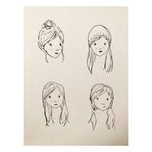 Load image into Gallery viewer, &quot;Four Girls&quot; A5 Print
