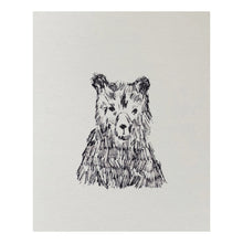 'Bear' A5 print