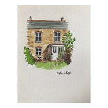 'House Illustration' A4 Custom Watercolour