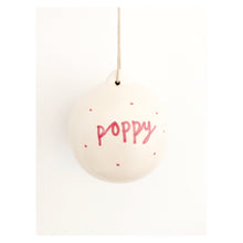 Lettered Bauble