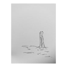 'river swimming' A5 print