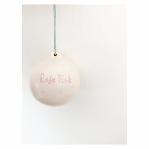 Lettered Bauble